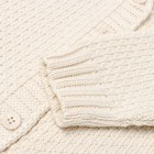Комбинезон вязаный «Крошка Я», рост 68-74, молочный - фото 119048054