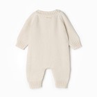 Комбинезон вязаный детский «Крошка Я», рост 86-92, молочный 9718879