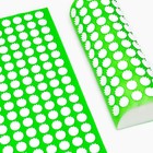 Аппликатор Кузнецова комплект, коврик 384 колючки, спанбонд, зелёный, 500×750 мм + валик 380×130 - Фото 2