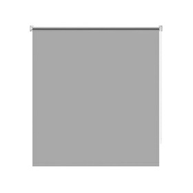 Рулонная штора Decofest «Блэкаут Плайн», 55x250 см, цвет серый