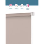 Рулонная штора Decofest «Плайн», 90×250 см, цвет какао с молоком - Фото 3