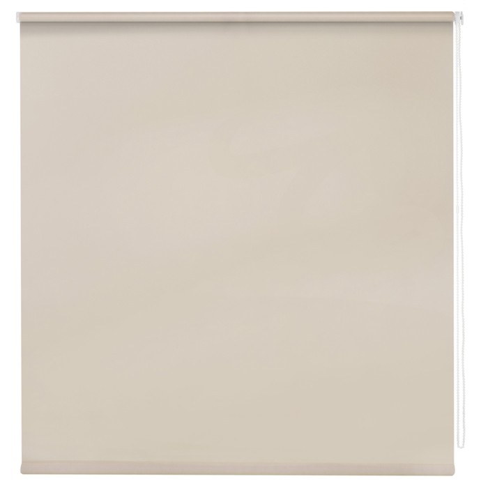 Рулонная штора «Плайн», 100x250 см, цвет слоновая кость - Фото 1