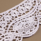 Воротник кружевной, 22,5 × 20 см, цвет белый - фото 31352748