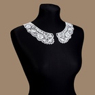 Воротник кружевной, 22,5 × 20 см, цвет белый - фото 31352749