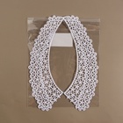 Воротник гипюровый, 21 ? 5,5 см, цвет белый (комплект 2 шт) - фото 24059590