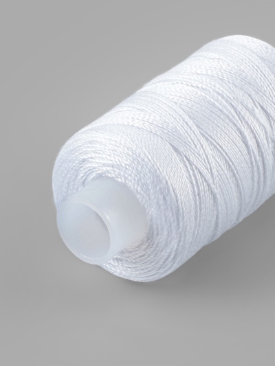 Нитки обувные, 100ЛЛ, 200 м, белые