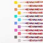 Ручка шариковая с блестками, 12 цветов, Минни Маус - Фото 2