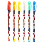 Ручка шариковая с блестками, 6 цветов, Трансформеры - Фото 2