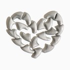 Когти накладные Пижон "Антицарапки", размер M, серебряные - Фото 5