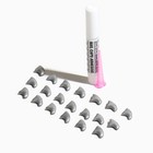 Когти накладные Пижон "Антицарапки", размер M, серебряные - Фото 6