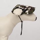 Кепка для собак, размер S, 22-34 см, камуфляж - Фото 3
