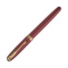Ручка подарочная роллер, в кожзам футляре, корпус розовый, золото - фото 7294836