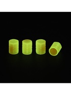 Колпачок на вентиль TORSO, светящийся, набор 4 шт., оранжевый - Фото 3