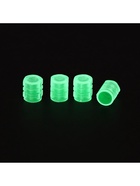 Колпачок на вентиль TORSO, светящийся, набор 4 шт., зеленый - Фото 4