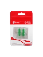 Колпачок на вентиль TORSO, светящийся, набор 4 шт., зеленый - Фото 5