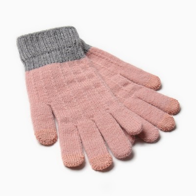 Перчатки женские MINAKU 22 см розовый
