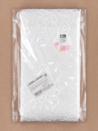 Кружевная эластичная ткань, 190 мм × 2,7 ± 0,5 м, цвет белый - фото 809336074