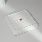 Тарелка фарфоровая пирожковая «Золотая линия», 21.5×3.5 см, цвет белый - Фото 3