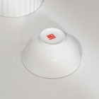 Соусник керамический «Золотоя линия», 180 мл, цвет белый 9682335