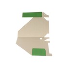 Накопитель-лоток архивный из микрогофрокартона Calligrata, 75 мм, до 700 л, зелёный - фото 9206120