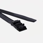 Ремень мужской, ширина 3,5 см, автомат, пряжка тёмный металл, цвет чёрный 9902665