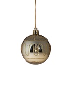 Ёлочные игрушки «Карнавальная ночь», шары новогодние, d=5.5 см, набор 8 шт., золото - фото 67195074