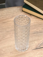 Ваза «Шерри», кирпичики, 23.5×9.5 см, стекло, прозрачная - фото 60763009