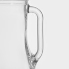 Кувшин «Крист», стеклянный, 1200 мл, с крышкой - Фото 5