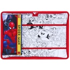 Папка для труда А4 с пеналом, на молнии, текстиль, «Супергерой» - Фото 3