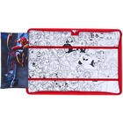 Папка для труда А4 с пеналом, на молнии, текстиль, «Супергерой» - Фото 4