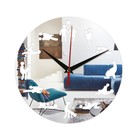 Часы-наклейка, серия: DIY, "Позы", плавный ход, d-24 см - фото 320040752