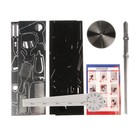 Часы настенные интерьерные, 3d "Салон красоты", наклейка, большие, d-120 см - Фото 5