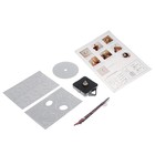 Часы настенные интерьерные «Бабочки», 3D, наклейка, бесшумные, плавный ход, d=40 см - Фото 5