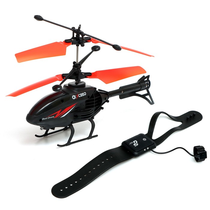 Вертолёт радиоуправляемый «Воздушный драйв», управление жестами - Фото 1