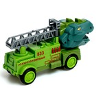 Машина «Динозавр», работает от батареек, свет и звук, МИКС - фото 7212416