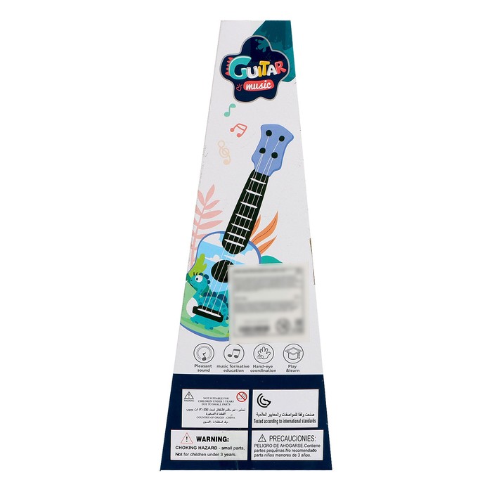 Игрушка музыкальная - гитара «Динозаврик», цвета МИКС - фото 1885739011