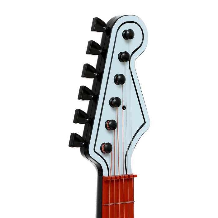 Игрушка музыкальная «Гитара», 6 струн, цвета МИКС - фото 1906360040
