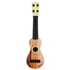 Игрушка музыкальная «Гитара», 4 струны, цвета МИКС - фото 3907053