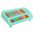 Металлофон с клавишами «Пианист», 8 нот - фото 24414031