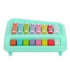 Металлофон с клавишами «Пианист», 8 нот - фото 24414032