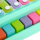 Металлофон с клавишами «Пианист», 8 нот - фото 24414034