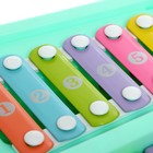 Металлофон с клавишами «Пианист», 8 нот - фото 24414035