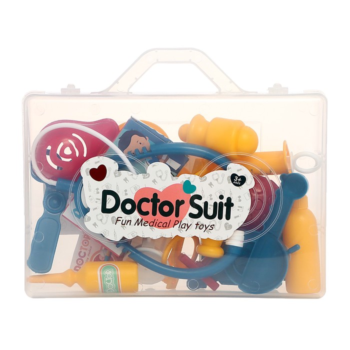 Игровой набор «Лучший доктор» в чемодане, 16 предметов