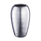 Декоративная ваза «Модерн», 12×12×20 см, цвет металлический - Фото 5