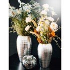 Декоративная ваза «Модерн», 12×12×20 см, цвет металлический - Фото 6