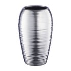 Декоративная ваза «Модерн», 15×15×25 см, цвет металлический - фото 299105751