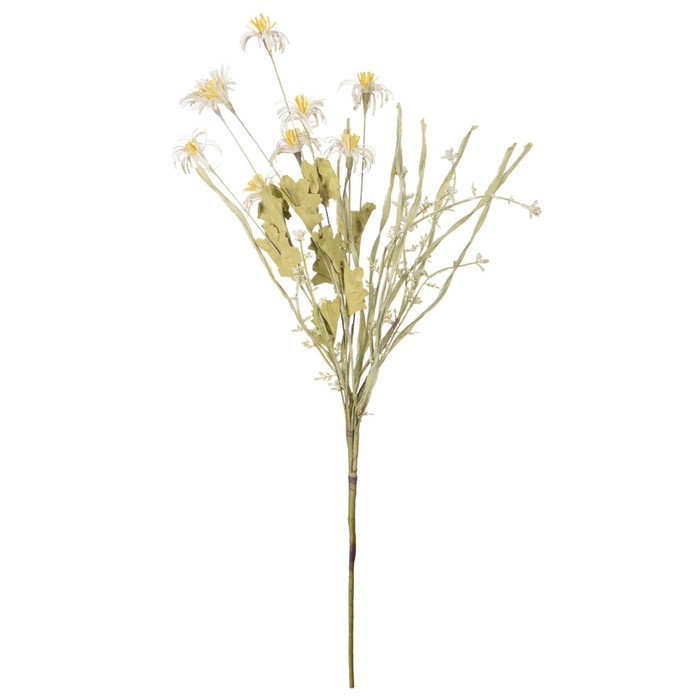 Искусственный цветок «Ромашка луговая», высота 60 см, цвет белый - Фото 1