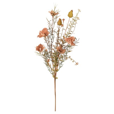 Искусственный цветок «Кореопсис», высота 55 см, цвет светло-оранжевый