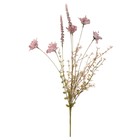 Искусственный цветок «Кореопсис», высота 50 см, цвет светло-розовый - Фото 1