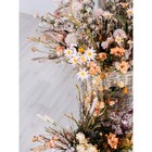 Искусственный цветок «Кореопсис», высота 50 см, цвет нюдовый - Фото 2